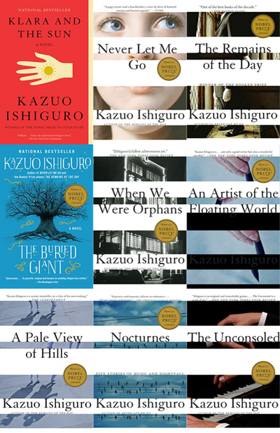 Kazuo Ishiguro ~ 9 MP3 AUDIOBOOK COLLECTION