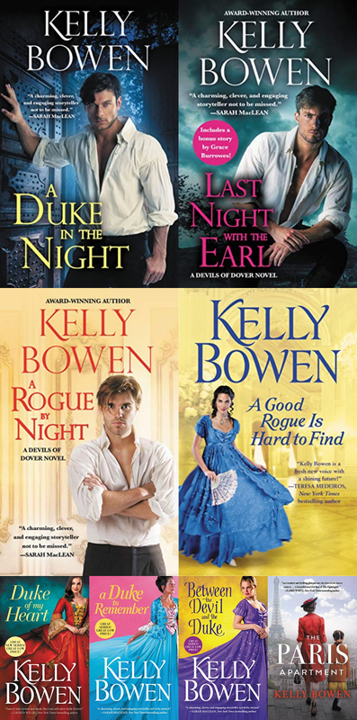 Devils of Dover Series & more by Kelly Bowen ~ 9 MP3 AUDIOBOOK COLLECTION