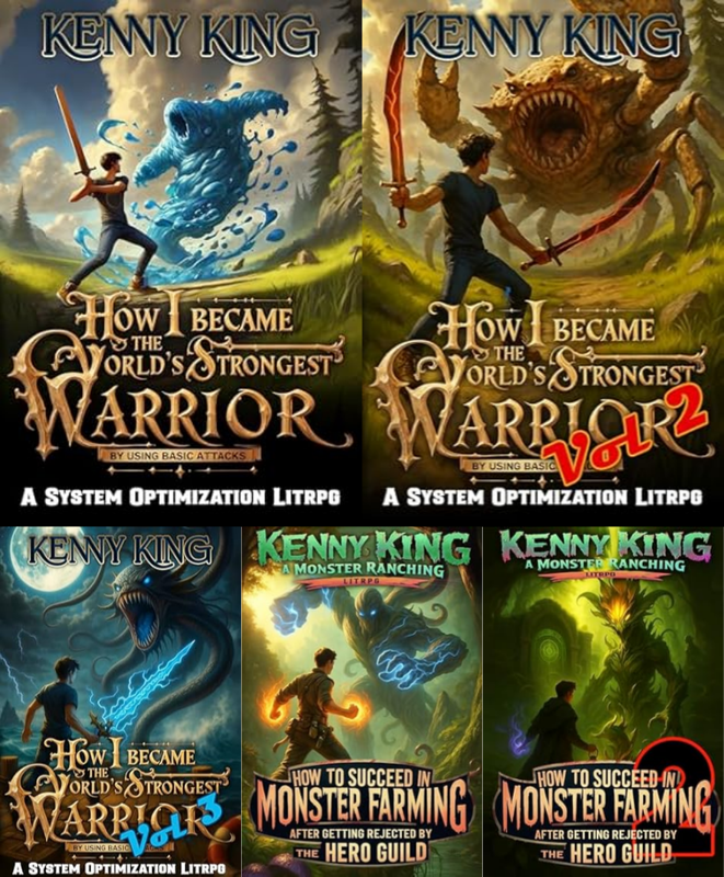 World's Strongest Warrior Series & more by Kenny King ~ 5 MP3 AUDIOBOOK COLLECTION