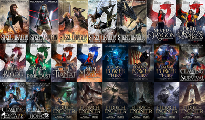 Steel Dragon Series & more by Kevin McLaughlin ~ 23 MP3 AUDIOBOOK COLLECTION
