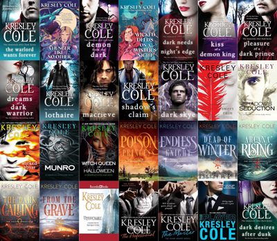 Immortals After Dark Series & more by Kresley Cole ~ 28 MP3 AUDIOBOOK COLLECTION