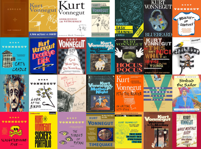 Kurt Vonnegut ~ 32 MP3 AUDIOBOOK COLLECTION
