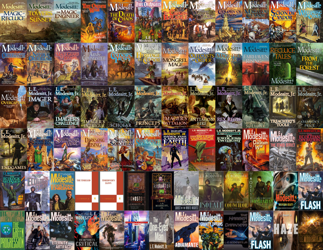 The Saga of Recluce Series & more by L.E. Modesitt Jr. ~ 75 MP3 AUDIOBOOK COLLECTION
