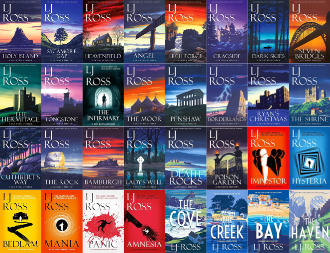 DCI Ryan Mysteries Series & more by L J Ross ~ 32 MP3 AUDIOBOOK COLLECTION