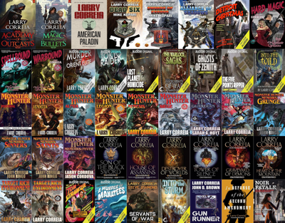 Academy of Outcasts Series & more by Larry Correia ~ 44 MP3 AUDIOBOOK COLLECTION