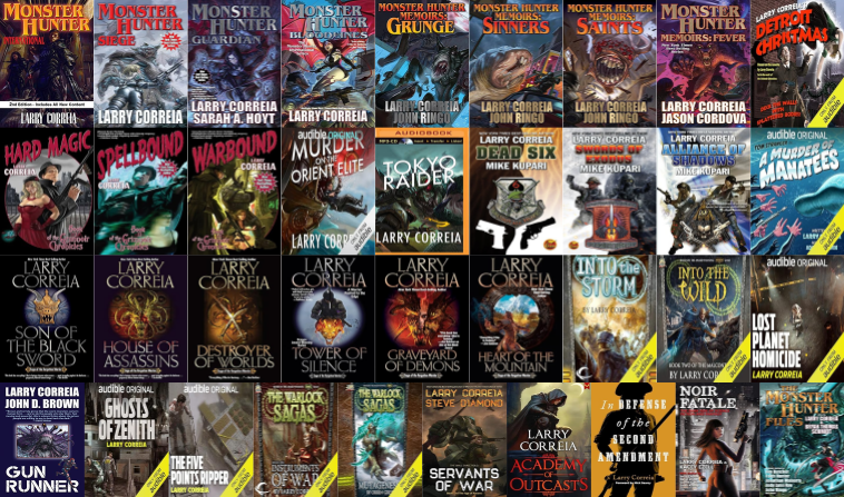 Monster Hunter International Series & more by Larry Correia ~ 61 MP3 AUDIOBOOK COLLECTION