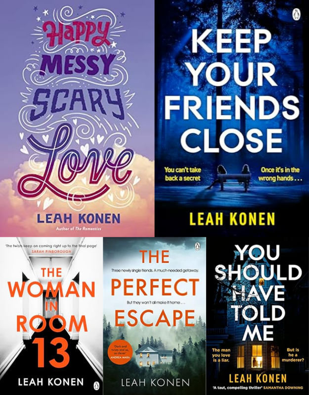 Leah Konen ~ 6 MP3 AUDIOBOOK COLLECTION