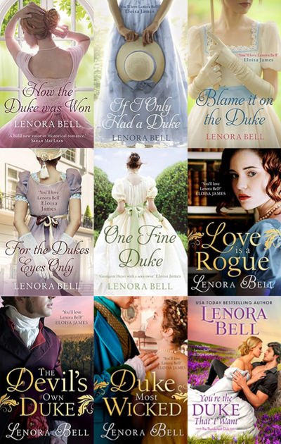 Disgraceful Dukes Trilogy Series & more by Lenora Bell ~ 9 MP3 AUDIOBOOK COLLECTION