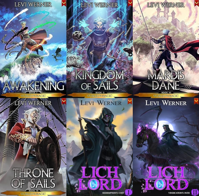 World of Magic Series & more by Levi Werner ~ 6 MP3 AUDIOBOOK COLLECTION