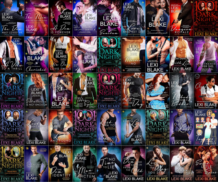 Masters and Mercenaries Series & more by Lexi Blake ~ 45 MP3 AUDIOBOOK COLLECTION