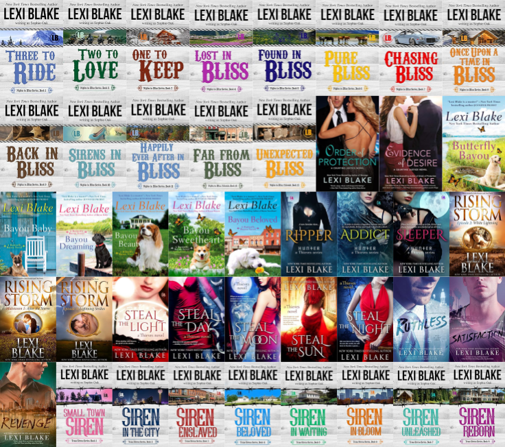 Thieves Series & more by Lexi Blake ~ 44 MP3 AUDIOBOOK COLLECTION