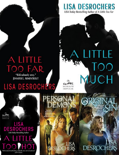 A Little Too Far Series & more by Lisa Desrochers ~ 5 MP3 AUDIOBOOK COLLECTION