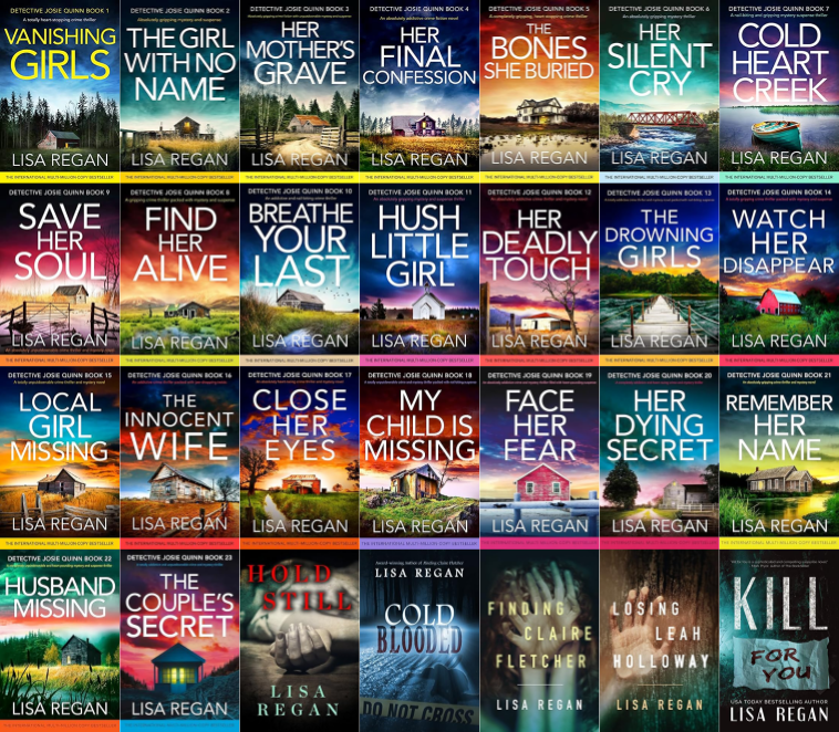 Detective Josie Quinn Series & more by Lisa Regan ~ 28 MP3 AUDIOBOOK COLLECTION
