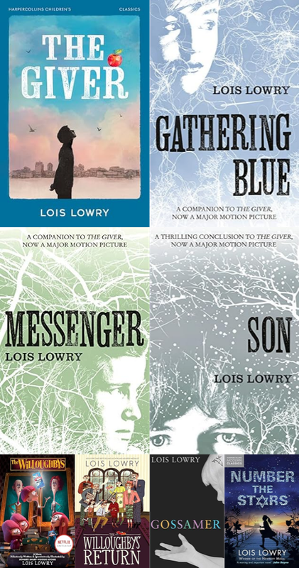Giver Quartet Series & more by Lois Lowry ~ 8 MP3 AUDIOBOOK COLLECTION