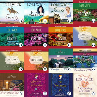 Tucker Mills Trilogy Series & more by Lori Wick ~ 16 MP3 AUDIOBOOK COLLECTION
