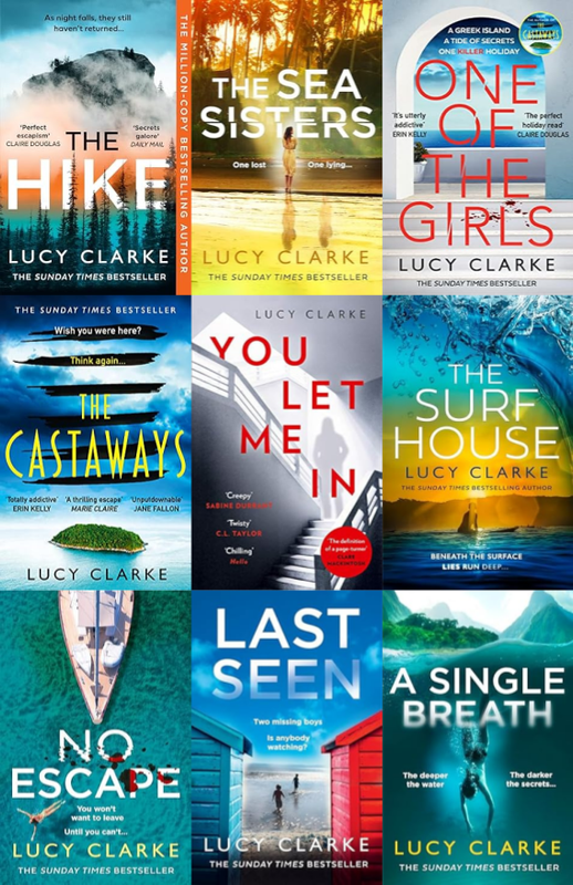 Lucy Clarke ~ 10 MP3 AUDIOBOOK COLLECTION