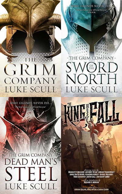 Grim Company Series & more by Luke Scull ~ 4 MP3 AUDIOBOOK COLLECTION