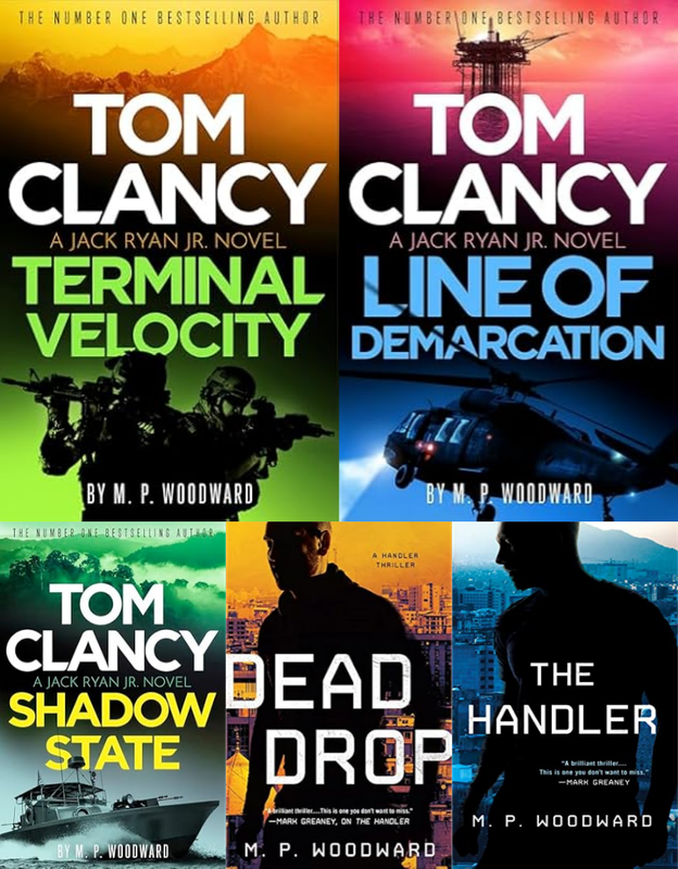 M P Woodward ~ 5 MP3 AUDIOBOOK COLLECTION