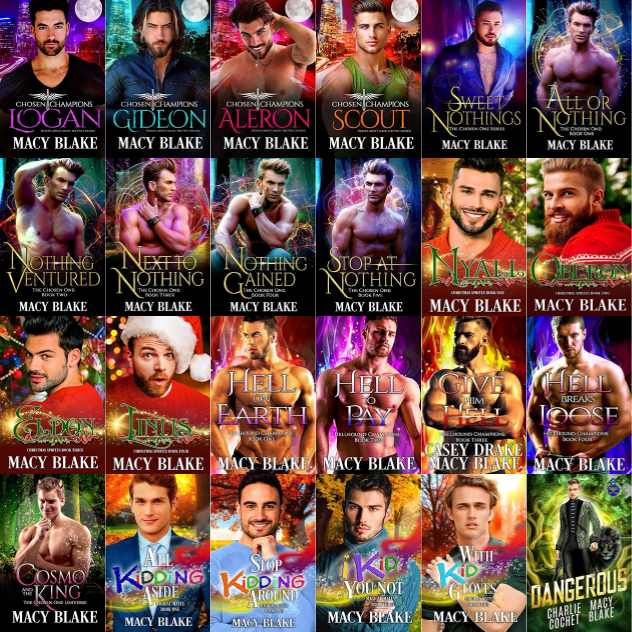 Chosen Champions Series & more by Macy Blake ~ 24 MP3 AUDIOBOOK COLLECTION