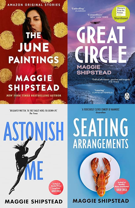Blaze Series & more by Maggie Shipstead ~ 4 MP3 AUDIOBOOK COLLECTION