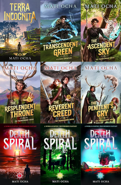 The Transcendent Green Series & more by Mati Ocha ~ 9 MP3 AUDIOBOOK COLLECTION