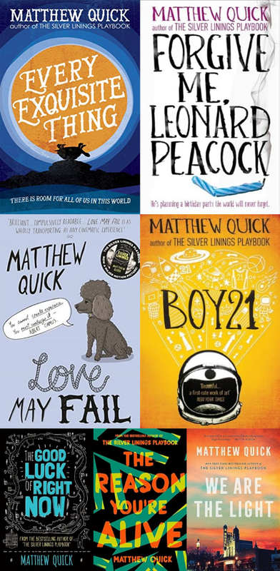 Matthew Quick ~ 9 MP3 AUDIOBOOK COLLECTION