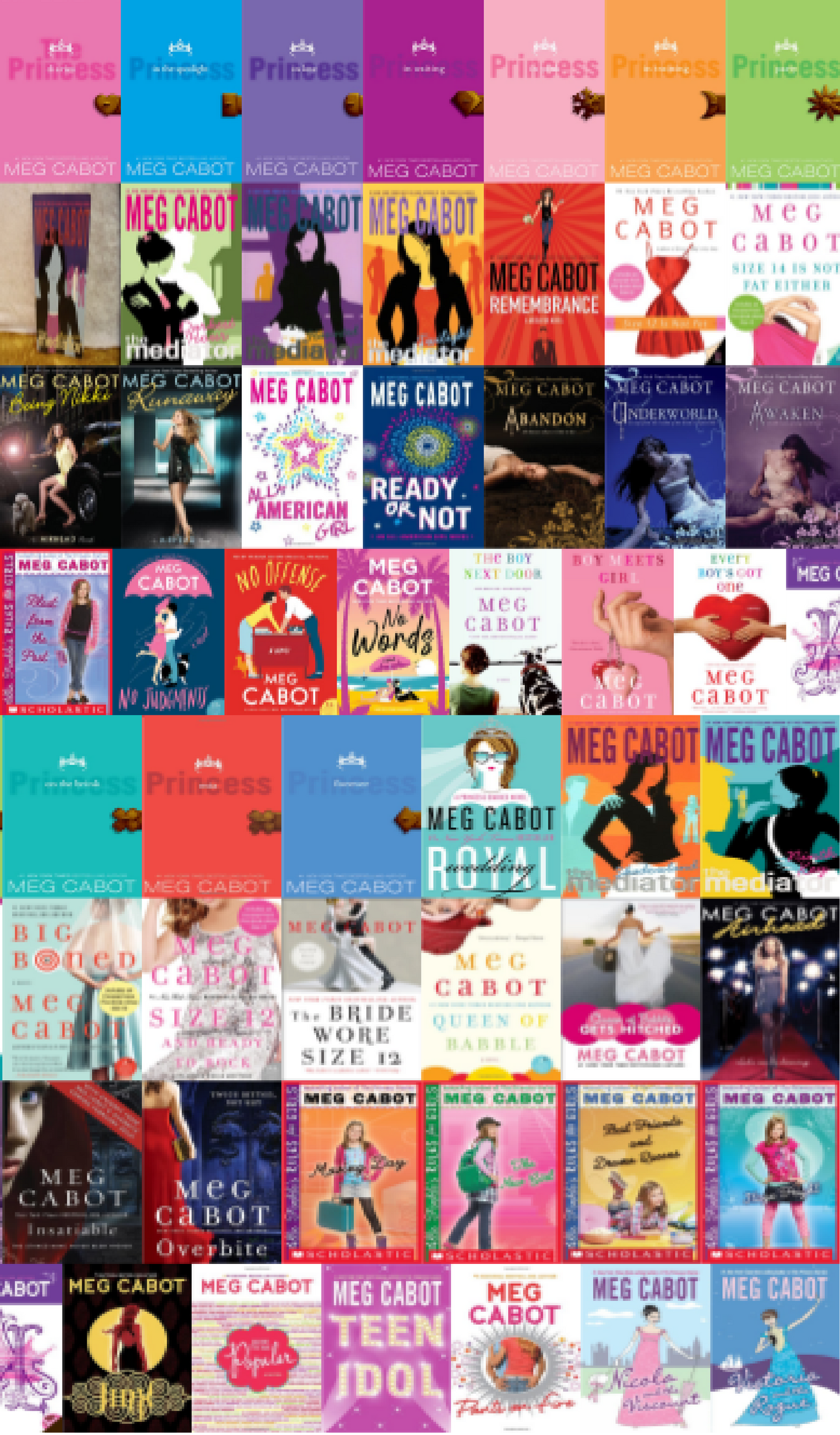 The Princess Diaries Series & more by Meg Cabot ~ 58 MP3 AUDIOBOOK COLLECTION