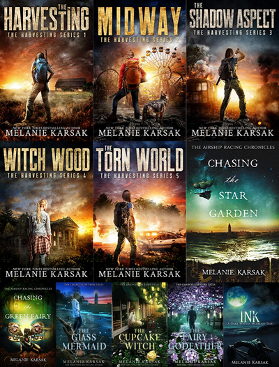 The Harvesting Series & more by Melanie Karsak ~ 11 MP3 AUDIOBOOK COLLECTION