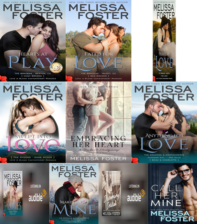 Whiskeys: Dark Knights at Peaceful Harbor Series & more by Melissa Foster ~ 64 MP3 AUDIOBOOK COLLECTION
