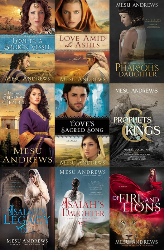 Mesu Andrews ~ 10 MP3 AUDIOBOOK COLLECTION