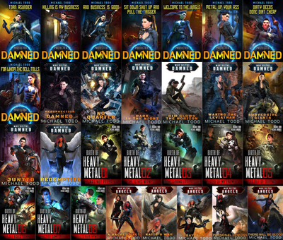 Protected By The Damned Series & more by Michael Todd ~ 29 MP3 AUDIOBOOK COLLECTION