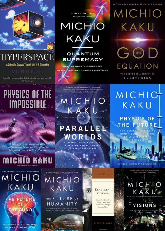 Michio Kaku ~ 10 MP3 AUDIOBOOK COLLECTION