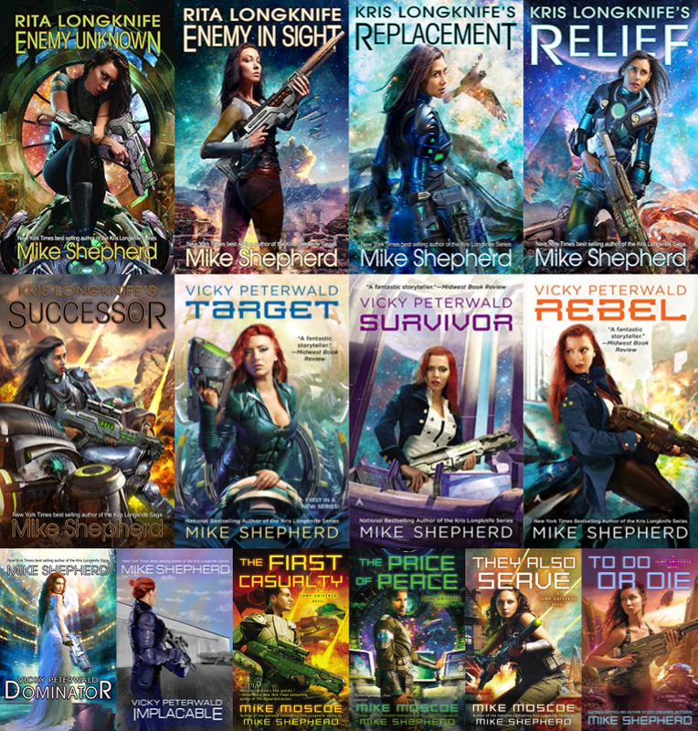 Rita Longknife: Iteeche War Series & more by Mike Shepherd ~ 14 MP3 AUDIOBOOK COLLECTION