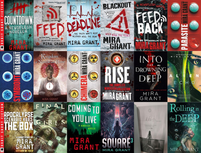 Newsflesh Series & more by Mira Grant ~ 24 MP3 AUDIOBOOK COLLECTION