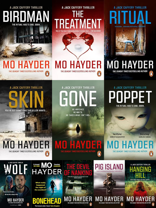 Jack Caffery Series & more by Mo Hayder ~ 11 MP3 AUDIOBOOK COLLECTION
