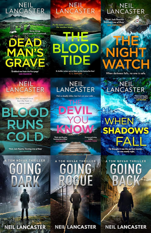 DS Max Craigie Series & more by Neil Lancaster ~ 9 MP3 AUDIOBOOK COLLECTION