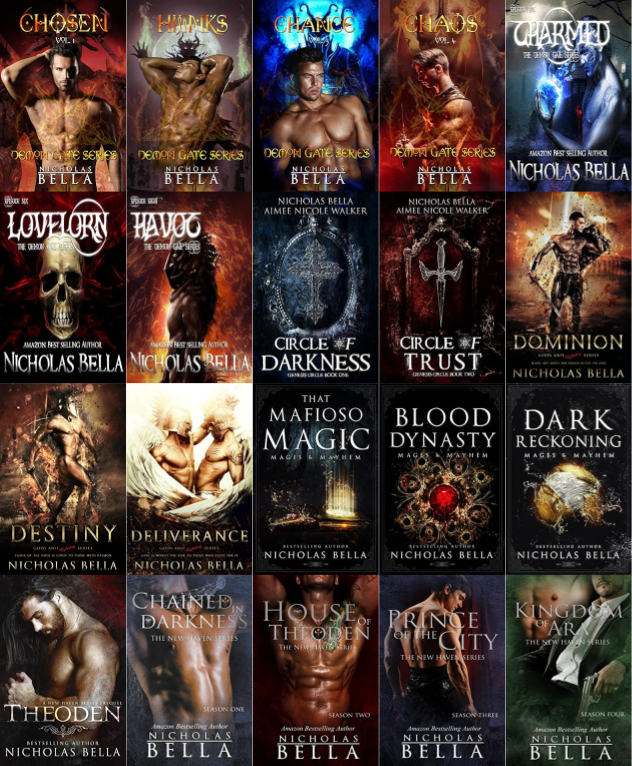Demon Gate Series & more by Nicholas Bella ~ 22 MP3 AUDIOBOOK COLLECTION