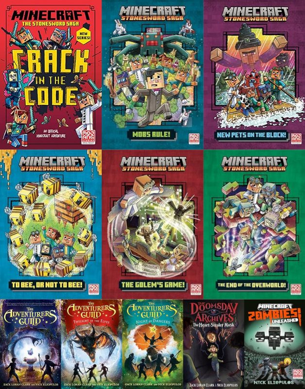 Minecraft Stonesword Series & more by Nick Eliopulos ~ 11 MP3 AUDIOBOOK COLLECTION