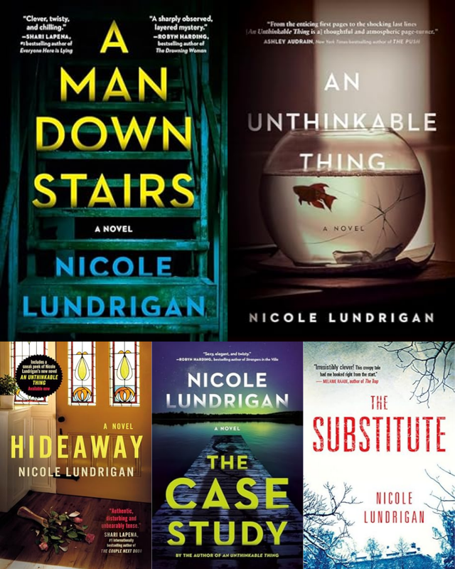 Nicole Lundrigan ~ 5 MP3 AUDIOBOOK COLLECTION