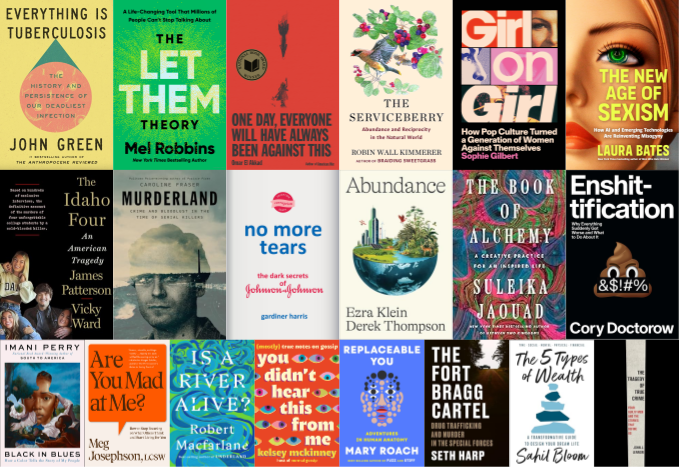 THE BEST BOOKS 2025 ~ Best Nonfiction
~ 20 MP3 AUDIOBOOK COLLECTION