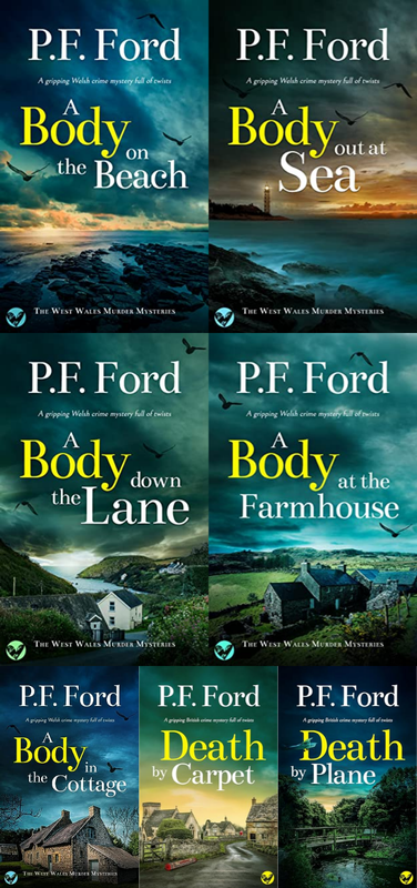 West Wales Murder Mysteries Series & more by P F Ford ~ 7 MP3 AUDIOBOOK COLLECTION