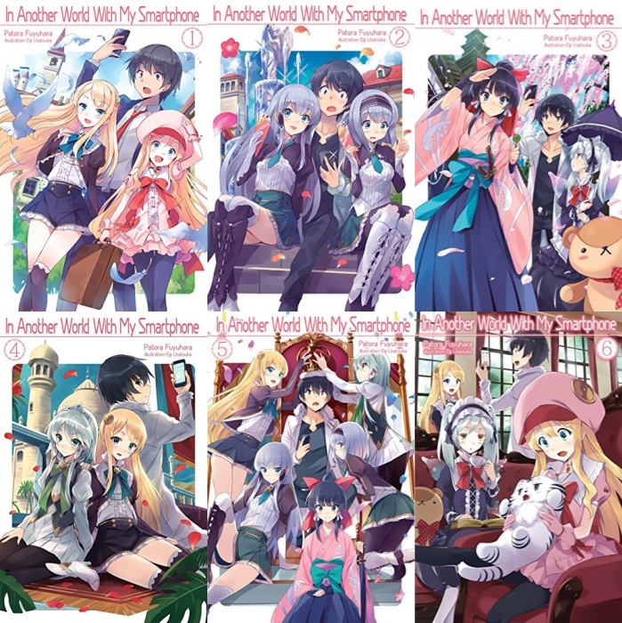 In Another World With My Smartphone Series by Patora Fuyuhara ~ 6 MP3 AUDIOBOOK COLLECTION