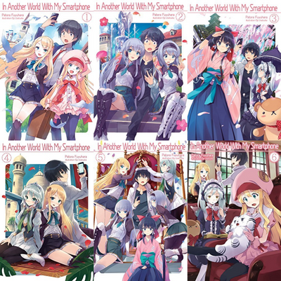 In Another World With My Smartphone Series by Patora Fuyuhara ~ 6 MP3 AUDIOBOOK COLLECTION
