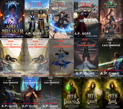 Path of Lazy Immortal Series & more by Patricia Jones ~ 16 MP3 AUDIOBOOK COLLECTION