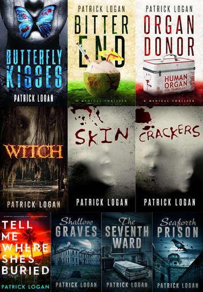Damien Drake Series & more by Patrick Logan ~ 10 MP3 AUDIOBOOK COLLECTION