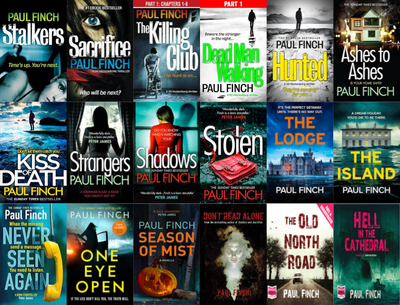 DS Heckenburg Series & more by Paul Finch ~ 18 MP3 AUDIOBOOK COLLECTION