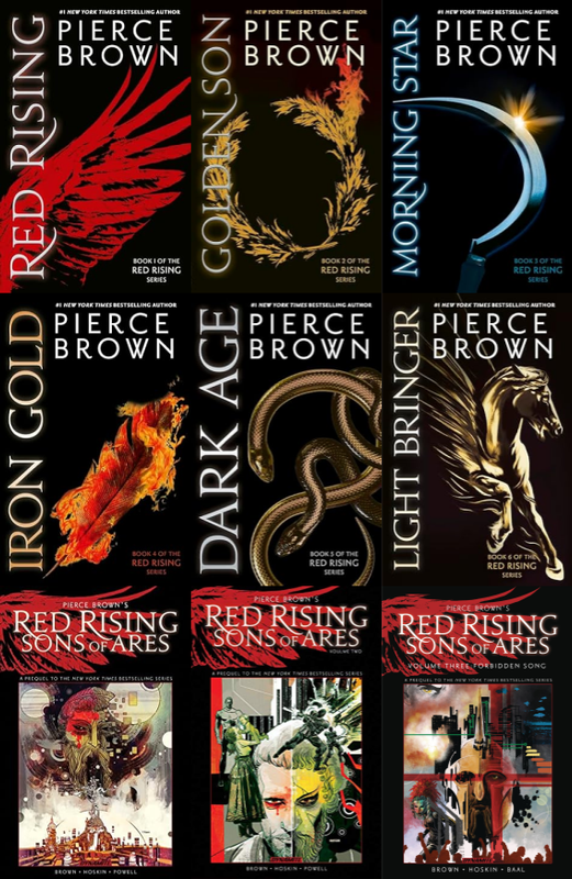 Red Rising Series & more by Pierce Brown ~ 9 MP3 AUDIOBOOK COLLECTION