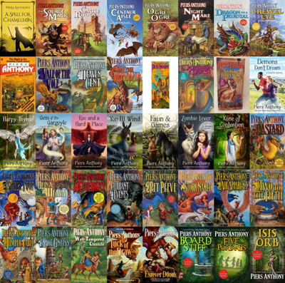 Xanth Series by Piers Anthony ~ 40 MP3 AUDIOBOOK COLLECTION