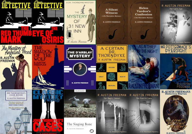 Dr Thorndyke Series & more by R Austin Freeman ~ 20 MP3 AUDIOBOOK COLLECTION