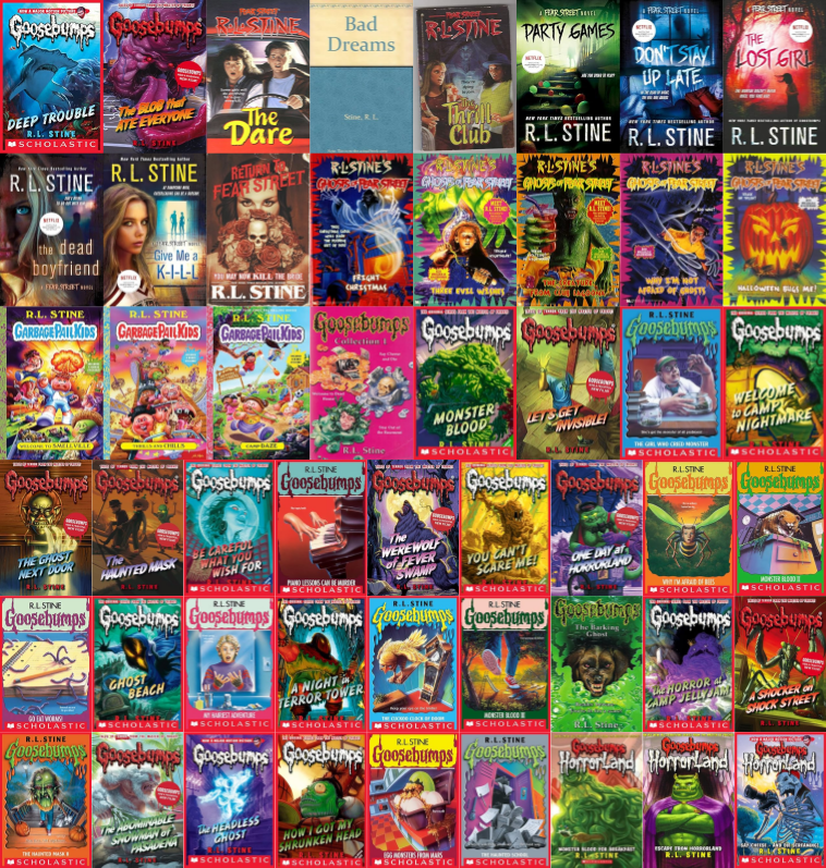 Classic Goosebumps Series & more by R. L. Stine ~ 59 MP3 AUDIOBOOK COLLECTION